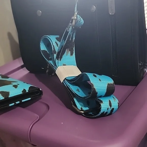 Wrangler Blue Tote & Wallet - Picture 3 of 4